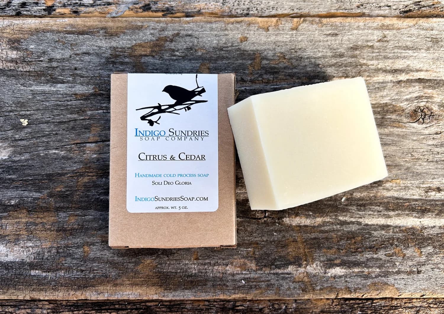 Citrus & Cedar Soap