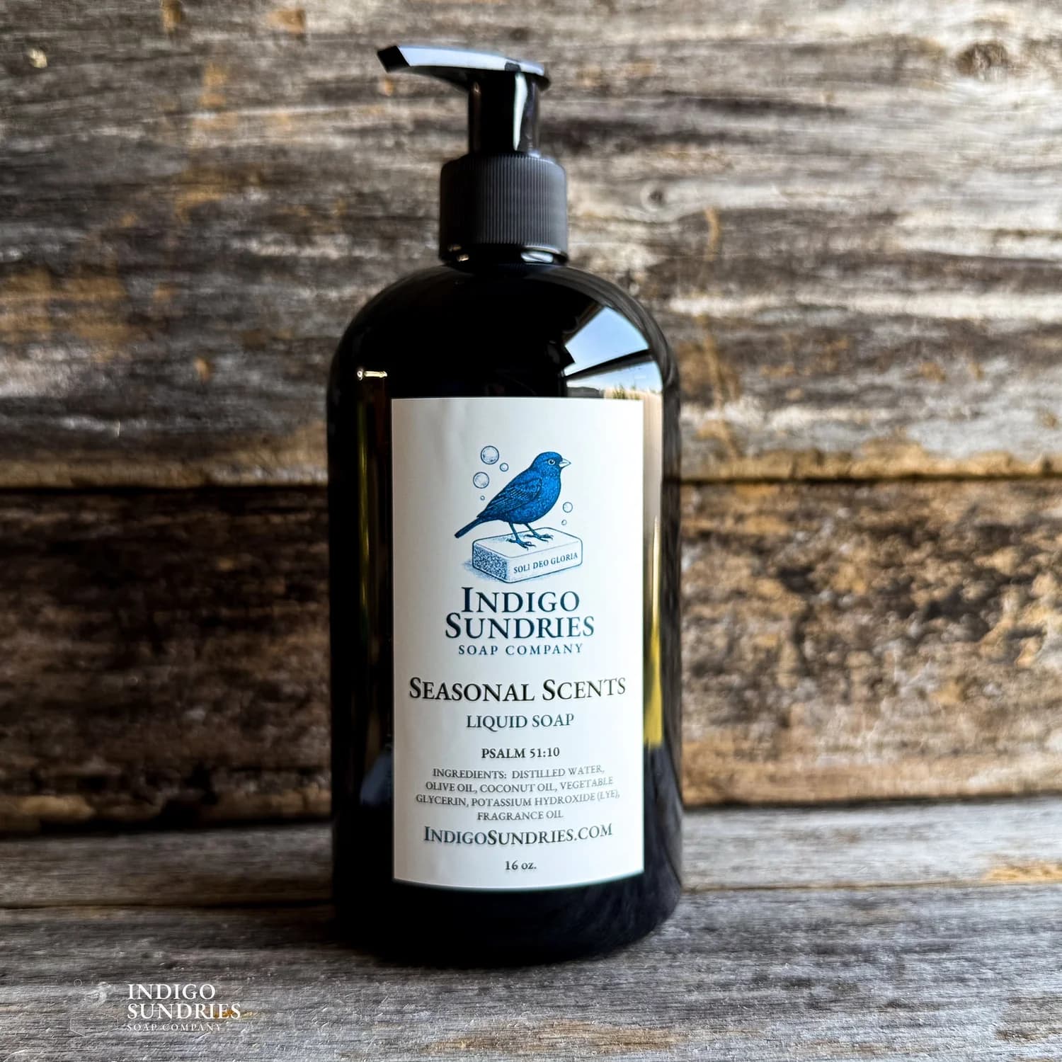 Seasonal Scents - Liquid Soap - 16 oz.