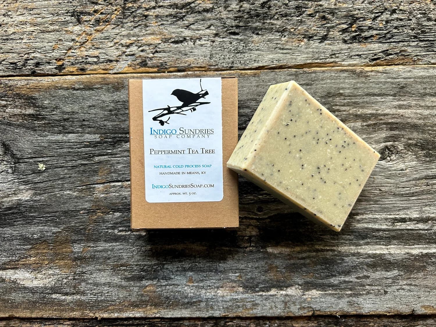 Peppermint Tea Tree (Exfoliating Bar)